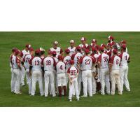 Wisconsin Rapids Rafters huddle