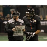 Arizona Rattlers huddle up