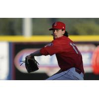 Spokane Indians pitcher Ryan Dease