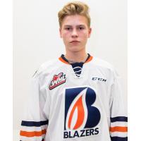 Kamloops Blazers forward Connor Zary