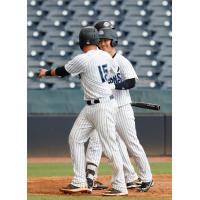 Donny Sands and Hoy Jun Park of the Tampa Tarpons