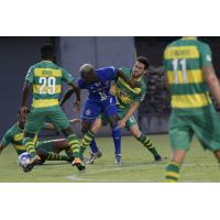 Dominic Oduro of the Tampa Bay Rowdies vs. the Charlotte Independence