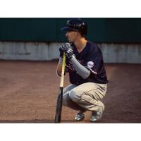 Mike Fransoso of the Somerset Patriots watches the action