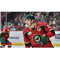 Kurtis Gabriel skates with the Iowa Wild