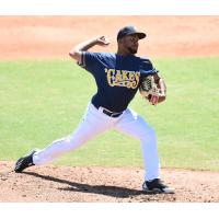 New Orleans Baby Cakes pitcher Odrisamer Despaigne