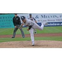 Scranton/Wilkes-Barre RailRiders pitcher Justus Sheffield delivers