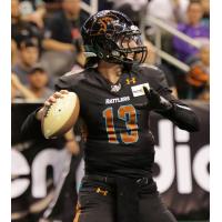 Arizona Rattlers quarterback Jeff Ziemba surveys the field