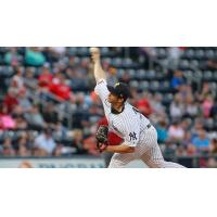 Scranton/Wilkes-Barre RailRiders pitcher Luis Cessa