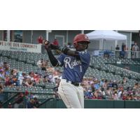 Michael De Leon of the Frisco RoughRiders
