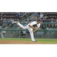 Everett AquaSox on the mound