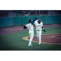 Tri-City Dust Devils celebrate