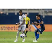 Sacramento Republic FC midfielder Jeremy Hall vs. the Swope Park Rangers