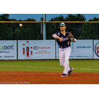 Brazos Valley Bombers infielder Zach Iverson
