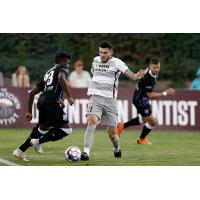 Sacramento Republic FC defender Emrah Klimenta vs. Colorado Springs Switchbacks FC