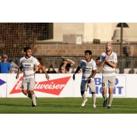 Sacramento Republic FC react to action vs. Colorado Springs Switchbacks FC