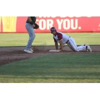 Wisconsin Rapids Rafters safe at second