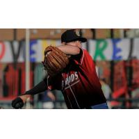 Pitcher Chris Pike with the Bowling Green Hot Rods