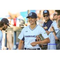 Victoria HarbourCats pitcher Claire Eccles