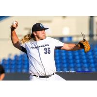 Victoria HarbourCats pitcher Gunnar Friend would have a strong start