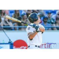 Hunter Vansau of the Victoria HarbourCats added to his team leading career home run total