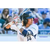Nick Plaia of the Victoria HarbourCats was all focus Tuesday