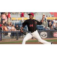 Vancouver Canadians pitcher Randy Pondler