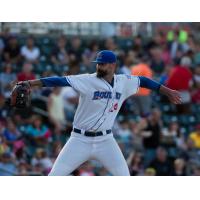 Rockland Boulders pitcher Garrett Johnson