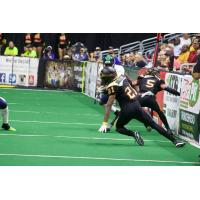 Iowa Barnstormers running back Jamal Tyler makes a cut