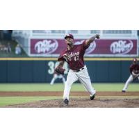 Frisco RoughRiders pitcher Yohander Mendez