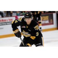 Defenceman Ty Ettinger with the Brandon Wheat Kings
