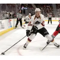 Forward Hayden Hodgson with the Cleveland Monsters