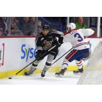 Vancouver Giants forward Justin Sourdif