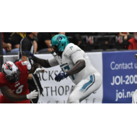 Jacksonville Sharks offensive Lineman Fred Ruff