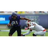 Wide receiver Ja'Juan Story with Texas Christian University