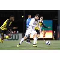 James Chambers of Bethlehem Steel FC vs. the Pittsburgh Riverhounds
