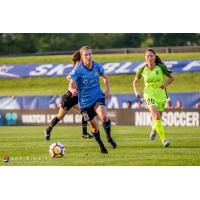 Sky Blue FC defender Rebekah Stott