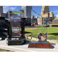 Memphis Redbirds' PCL and National Championship Trophies