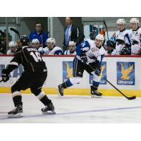 Saint John Sea Dogs LW James White vs. the Charlottetown Islanders