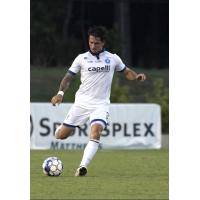 Midfielder Dan Metzger with Penn FC