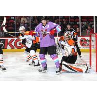 Lehigh Valley Phantoms goaltender Carter Hart vs. the Binghamton Devils