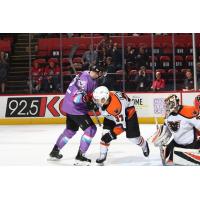 Lehigh Valley Phantoms defenseman Mark Friedman vs. the Binghamton Devils