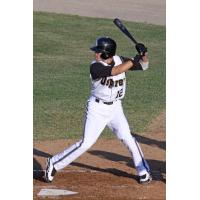 Outfielder Ender Inciarte at bat for the 2009 Missoula Osprey