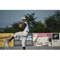 West Virginia Miners pitcher Zachariah Devon on the mound