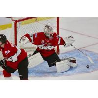 Vancouver Giants goaltender David Tendeck with Team WHL during the CIBC Canada Russia Series
