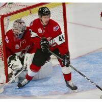 Vancouver Giants defenceman Bowan Byram with Team WHL during the CIBC Canada Russia Series