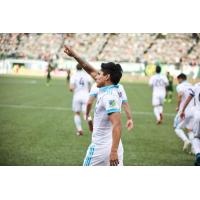 Raul RuidiÂ­az of Seattle Sounders FC