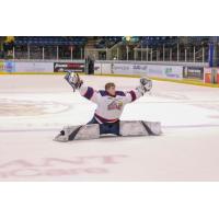Saginaw Spirit goaltender Ivan Prosvetov
