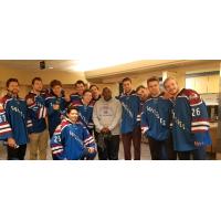 Utah Grizzlies Visit VA Hospital