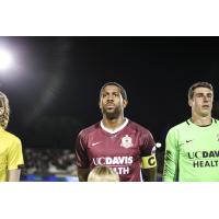 Jeremy Hall with Sacramento Republic FC