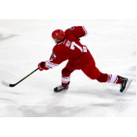 Defenseman Eric Roy with the Allen Americans
